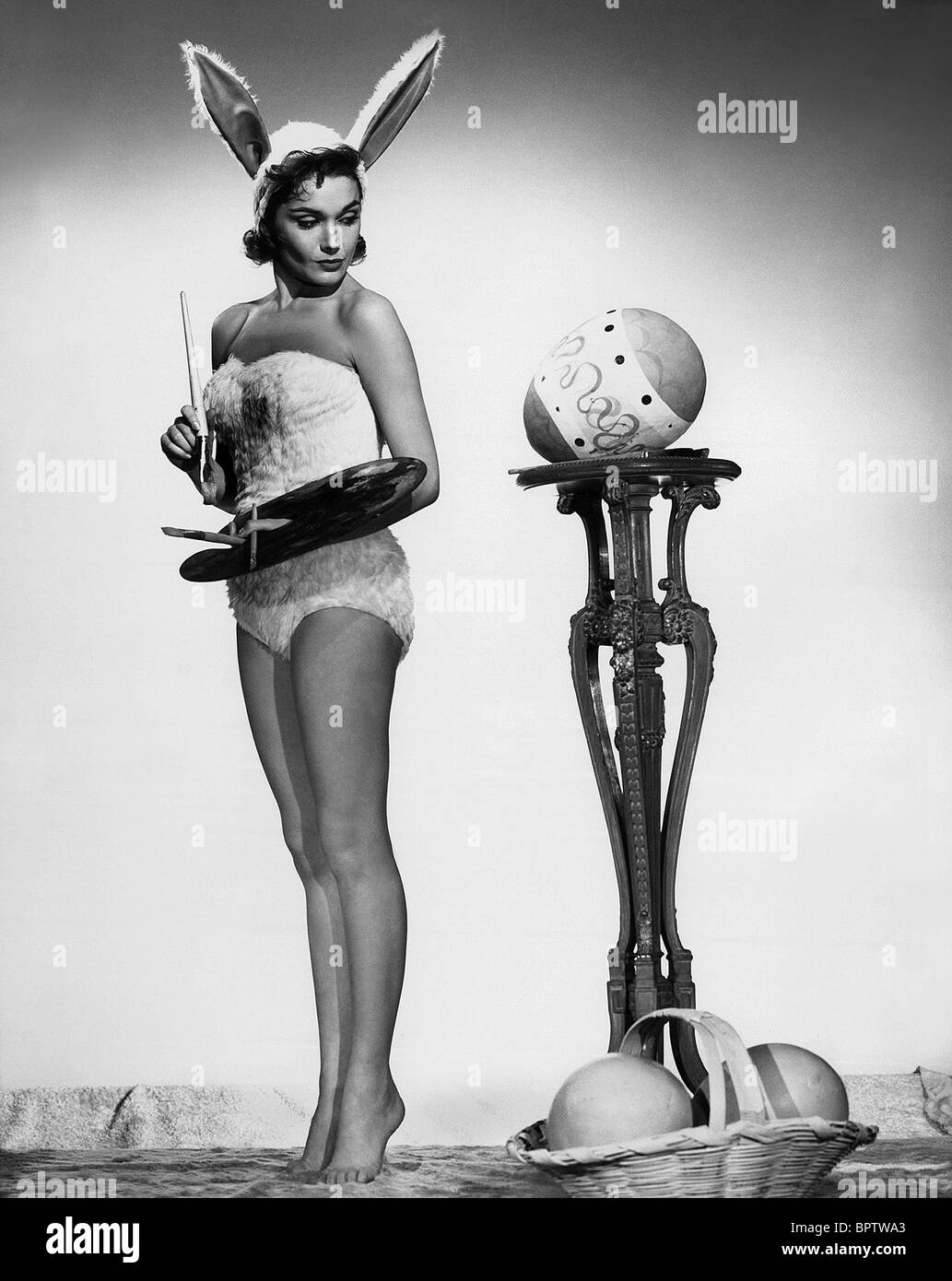 FELICIA FARR ACTRESS (1956) Stock Photo