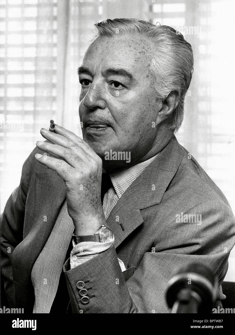 VITTORIO DE SICA FILM DIRECTOR (1971) Stock Photo