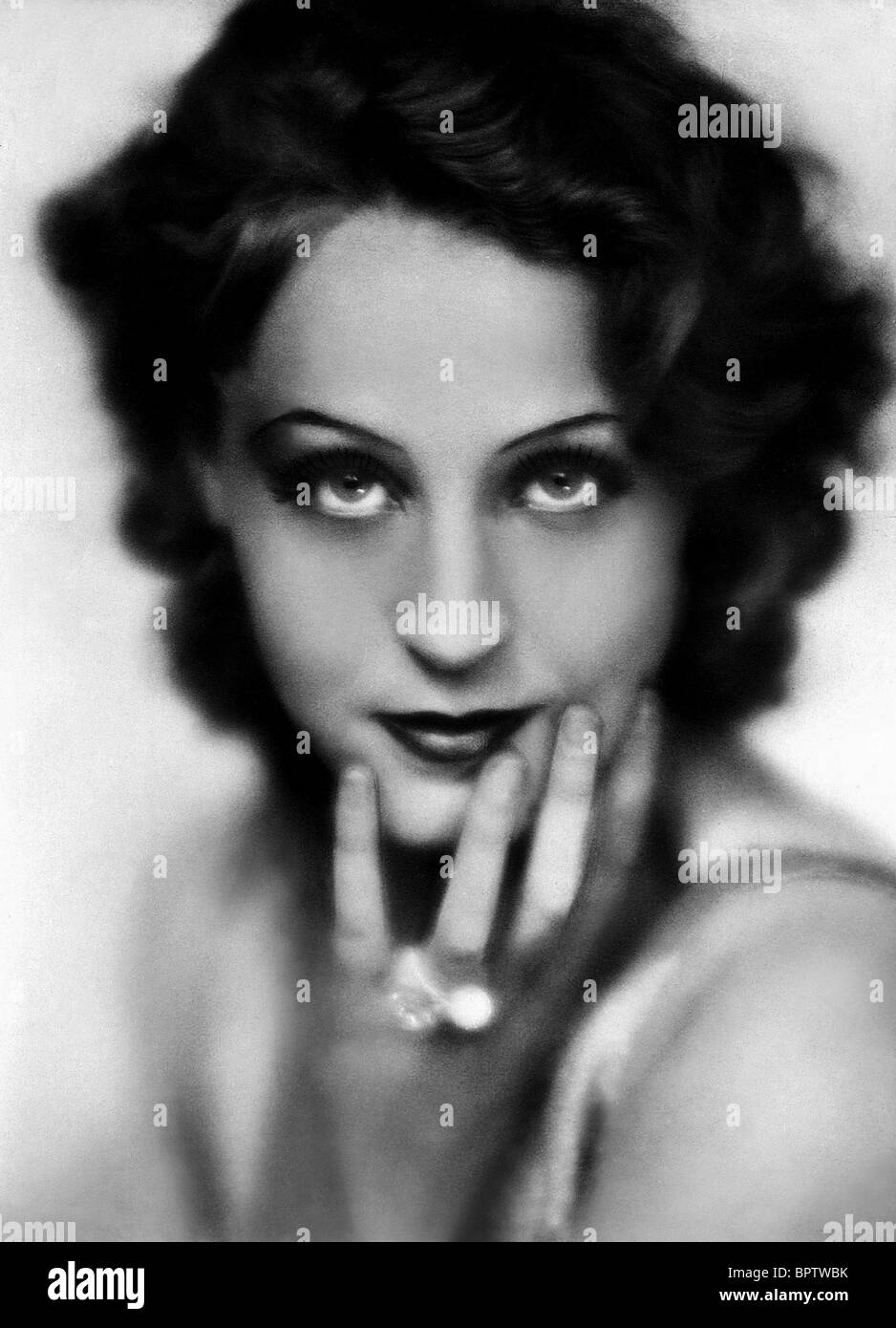 BRIGITTE HELM ACTRESS (1933) Stock Photo