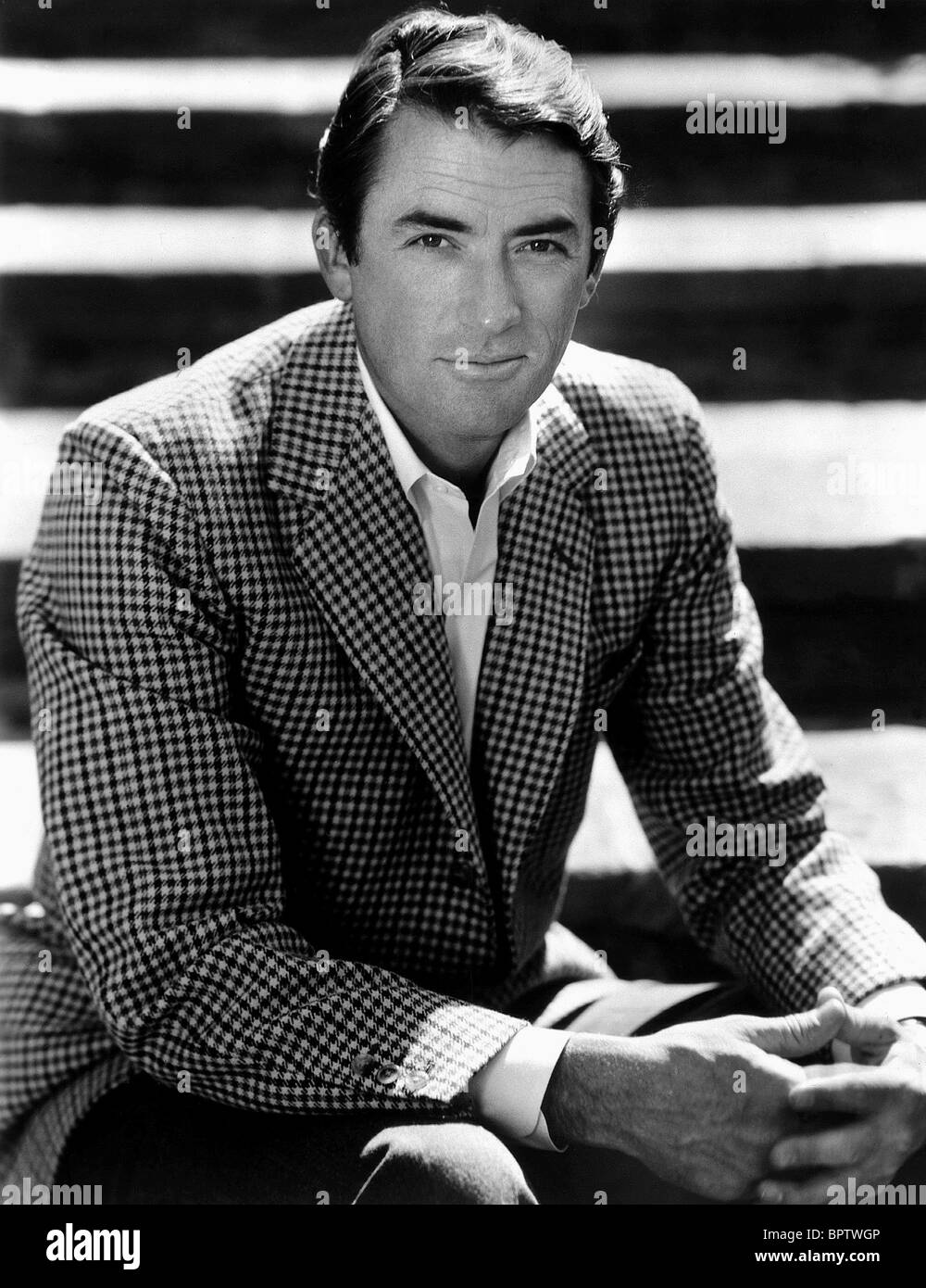 GREGORY PECK ACTOR (1965) Stock Photo