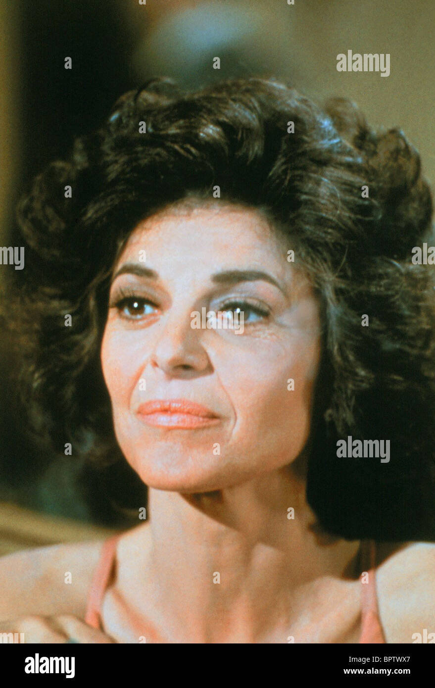 ANNE BANCROFT ACTRESS (1976) Stock Photo