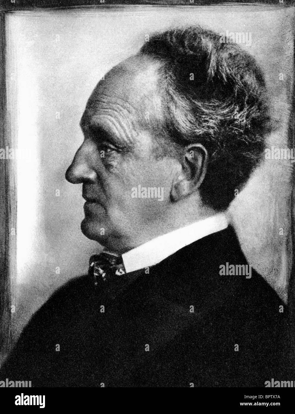 GERHART HAUPTMANN WRITER AUTHOR (1908) Stock Photo