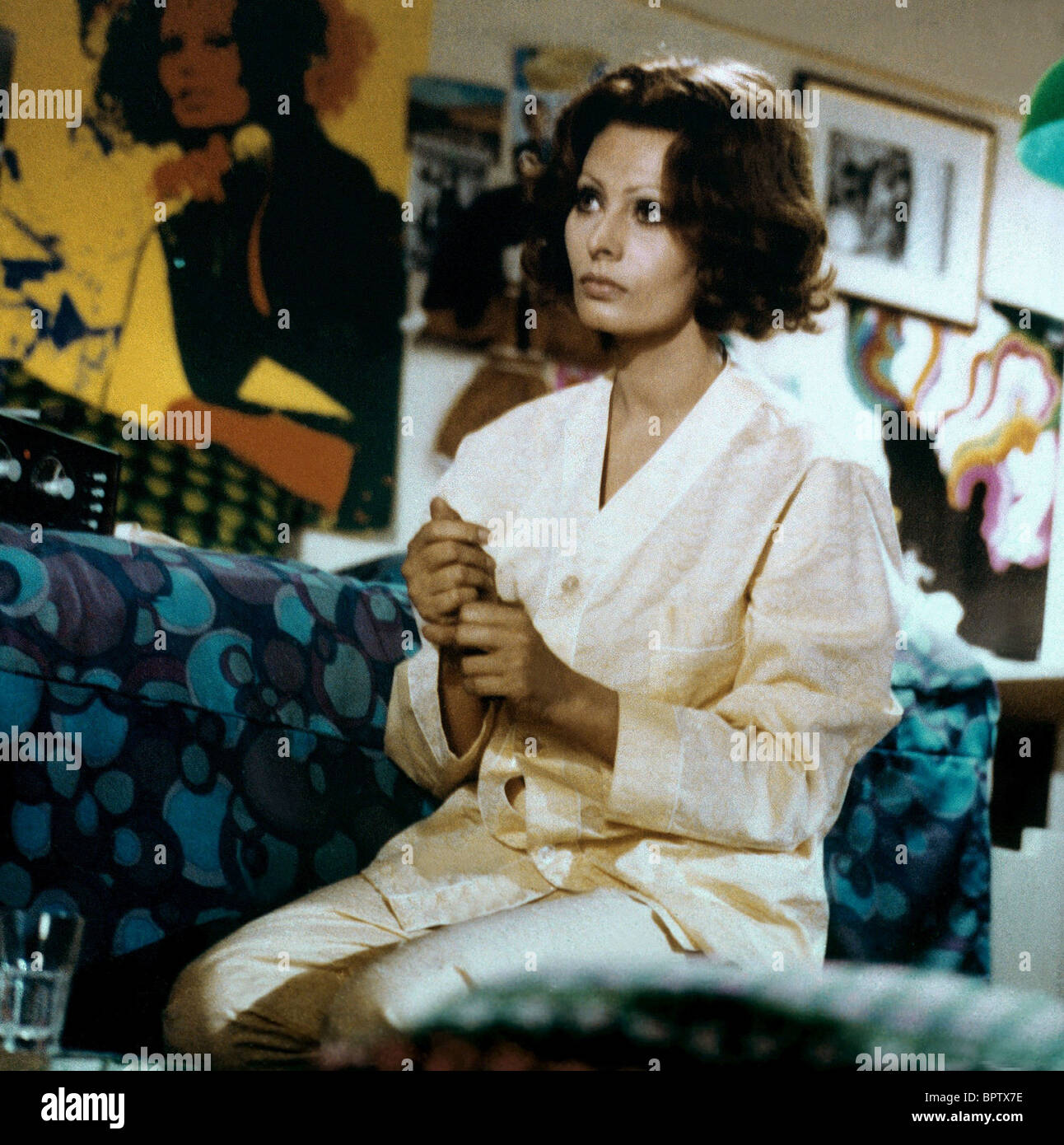 SOPHIA LOREN ACTRESS (1968) Stock Photo