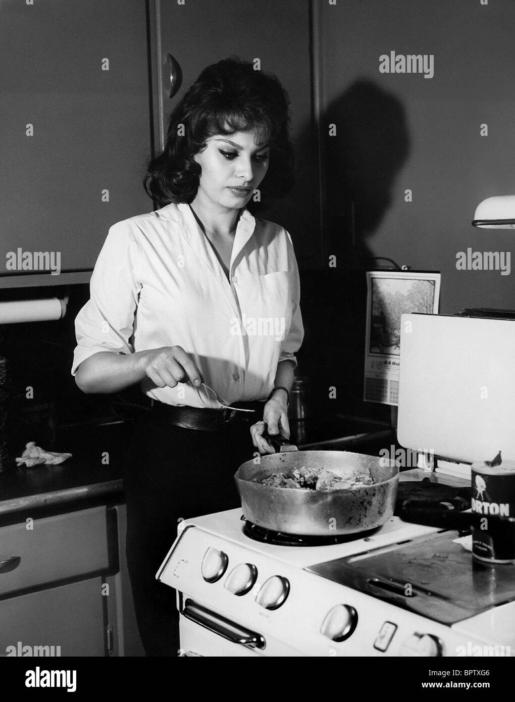 SOPHIA LOREN ACTRESS (1961) Stock Photo