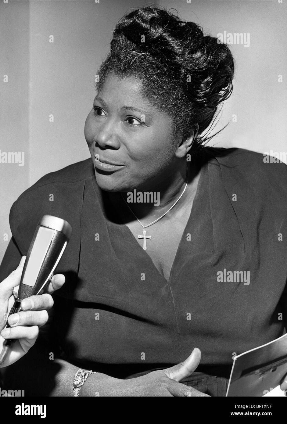 ELLA FITZGERALD SINGER (1959) Stock Photo