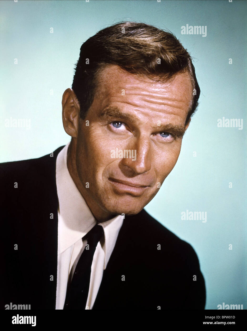 CHARLTON HESTON ACTOR (1960 Stock Photo - Alamy