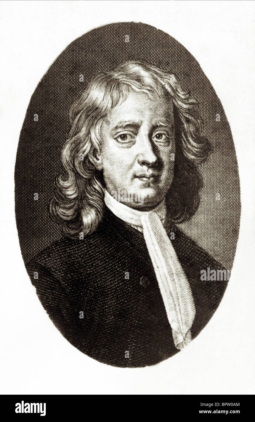 Isaac newton portrait Cut Out Stock Images & Pictures Alamy