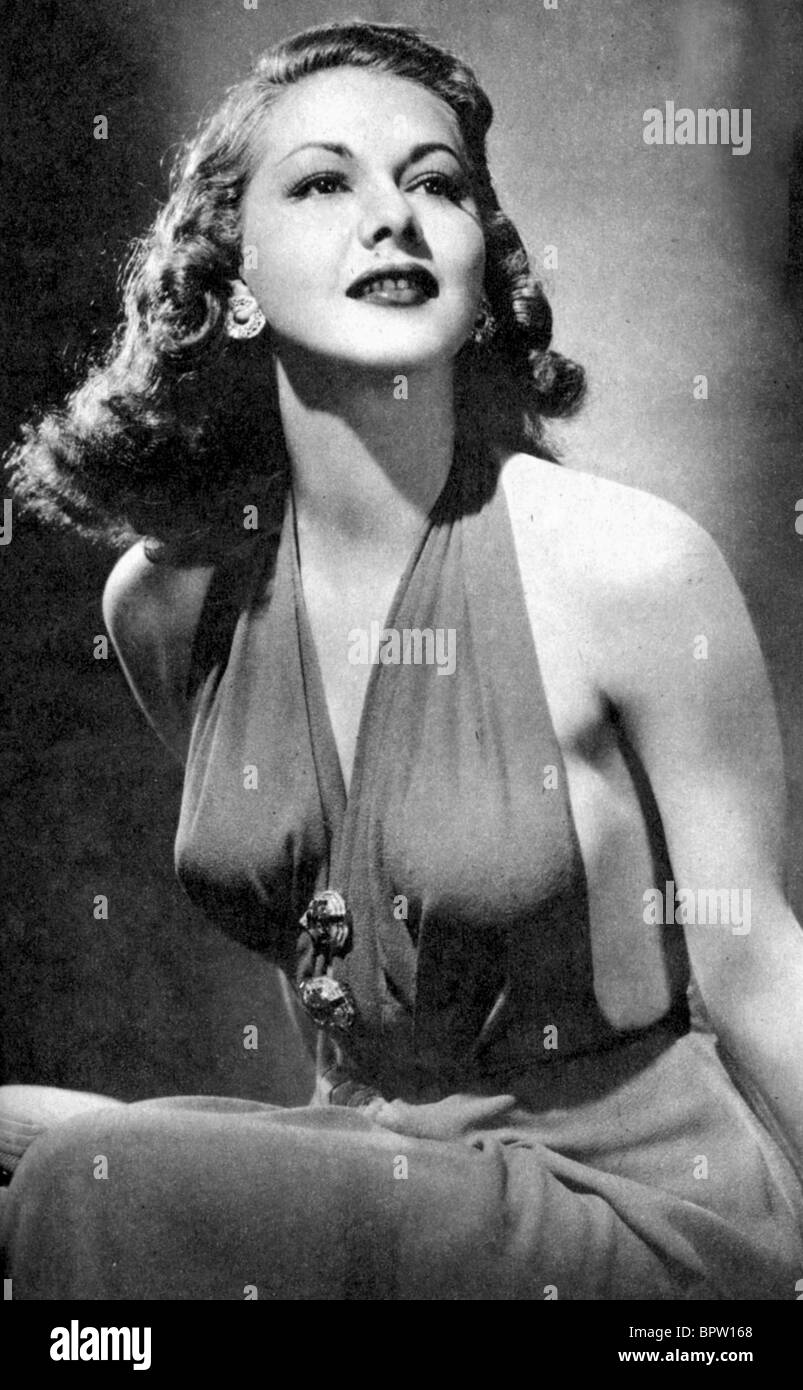 MARIA MONTEZ ACTRESS (1946) Stock Photo