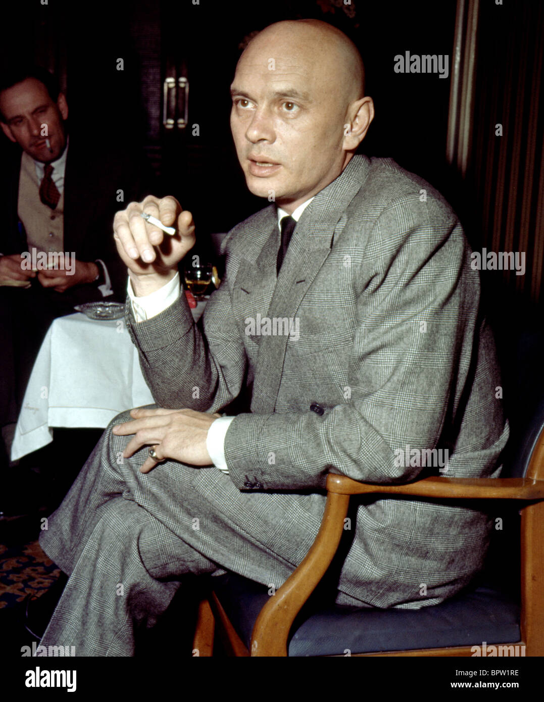 YUL BRYNNER ACTOR (1962) Stock Photo
