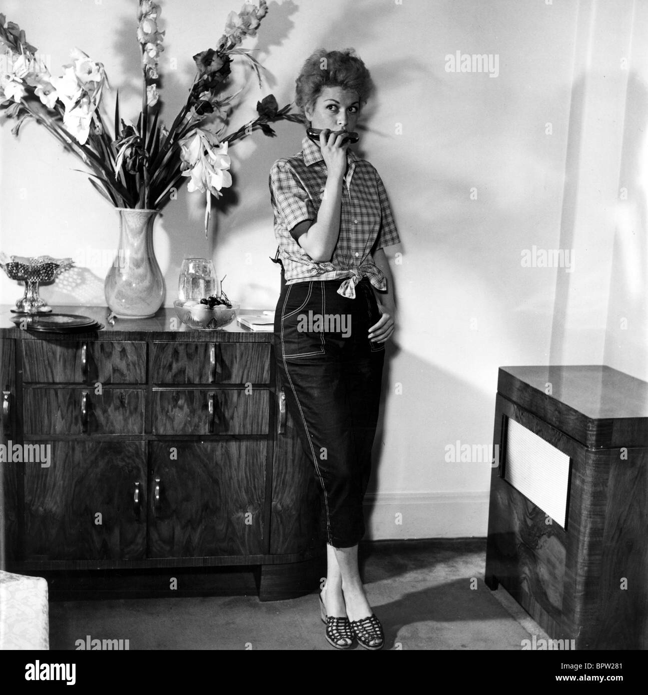EVA BARTOK ACTRESS (1960) Stock Photo