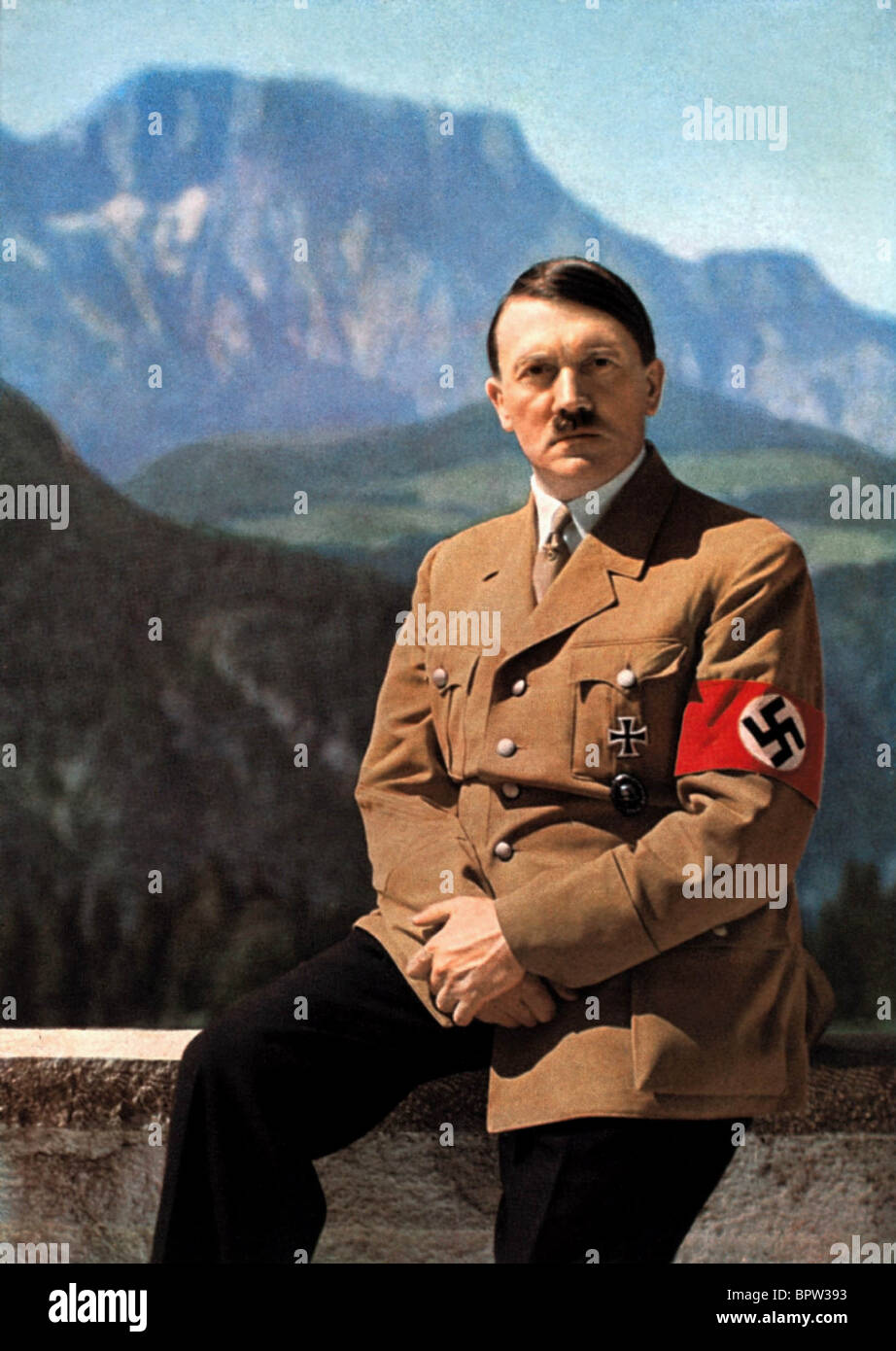 ADOLF HITLER IN EARLY 1940'S FUHRER OF GERMANY 01 May 1941 OBERSALZBERG GERMANY Stock Photo