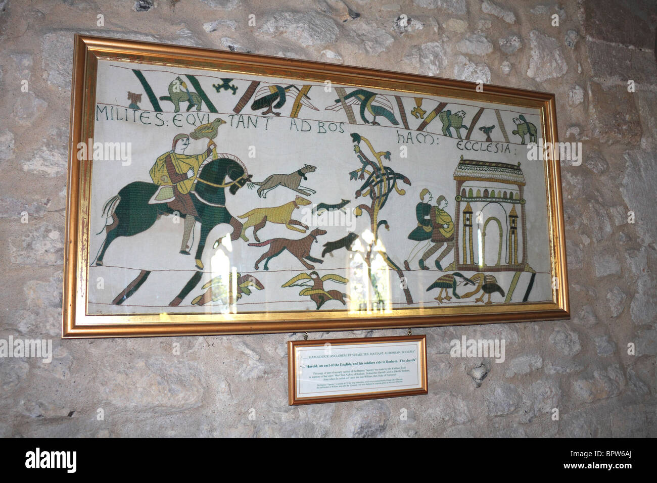 Holy Trinity church in the historic village of Bosham is mentioned in