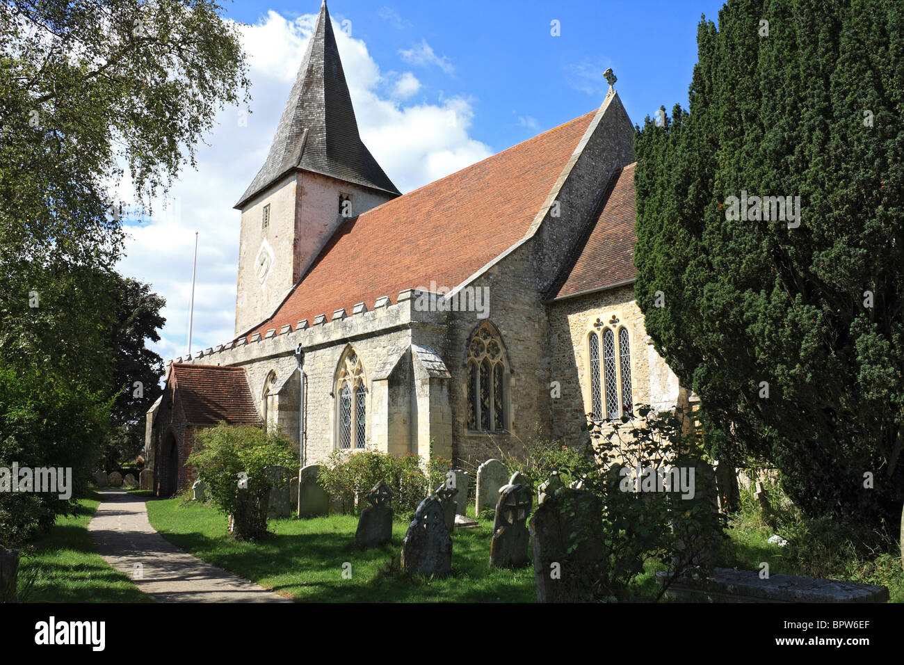 Holy Trinity church in the historic village of Bosham is mentioned in