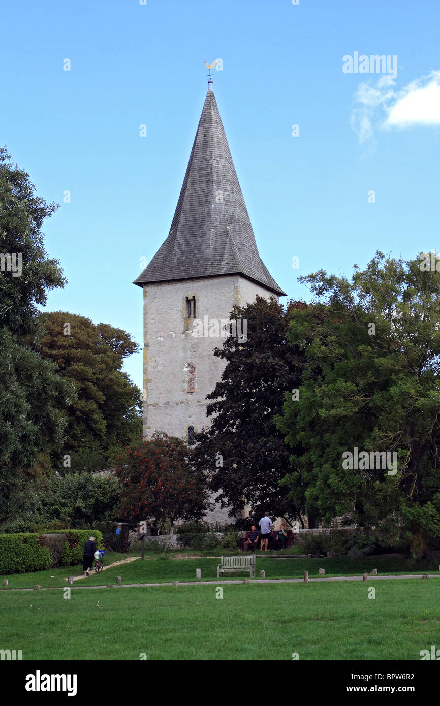 Holy Trinity church in the historic village of Bosham is mentioned in