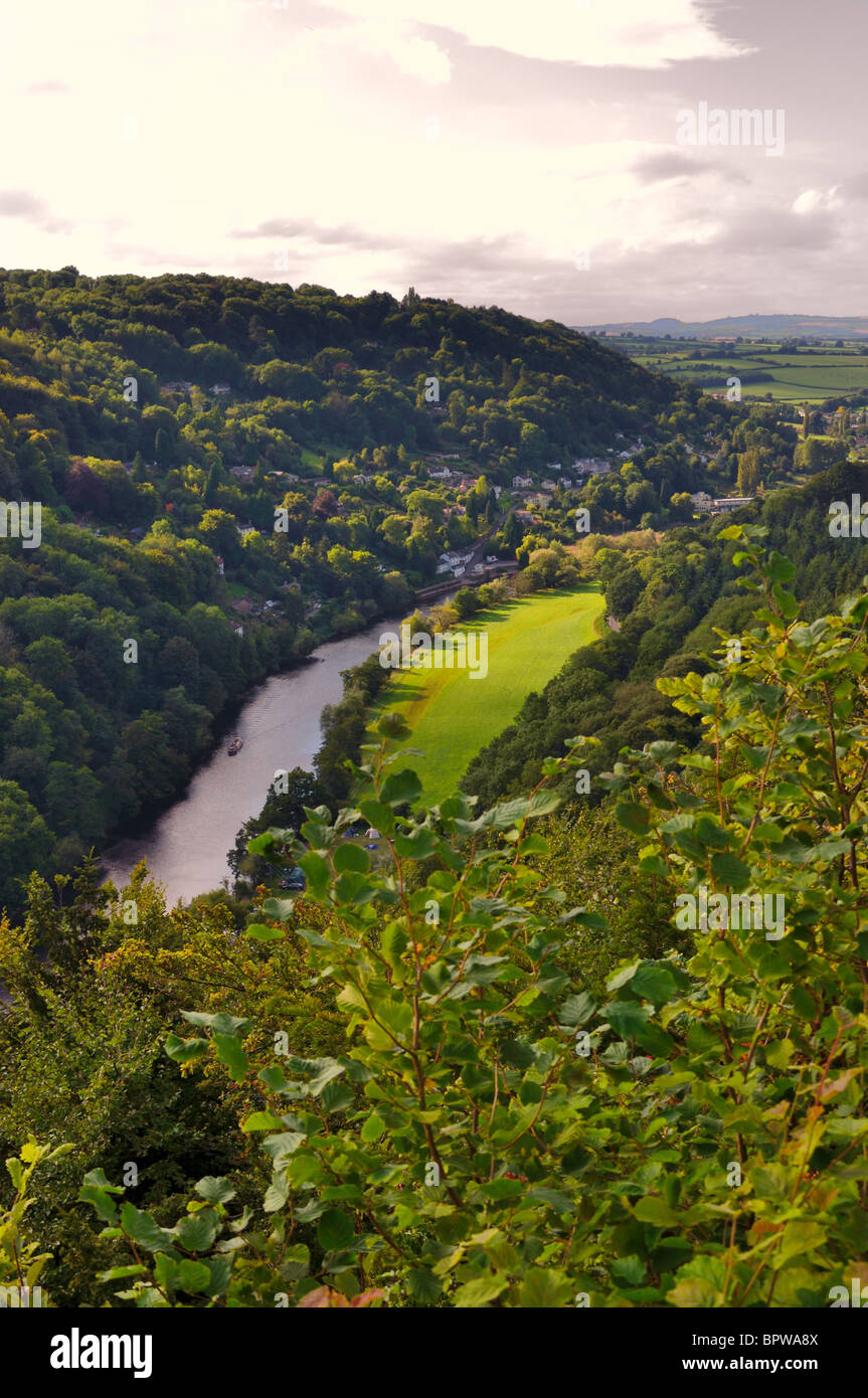River Wye at Symonds Yat Stock Photo Alamy