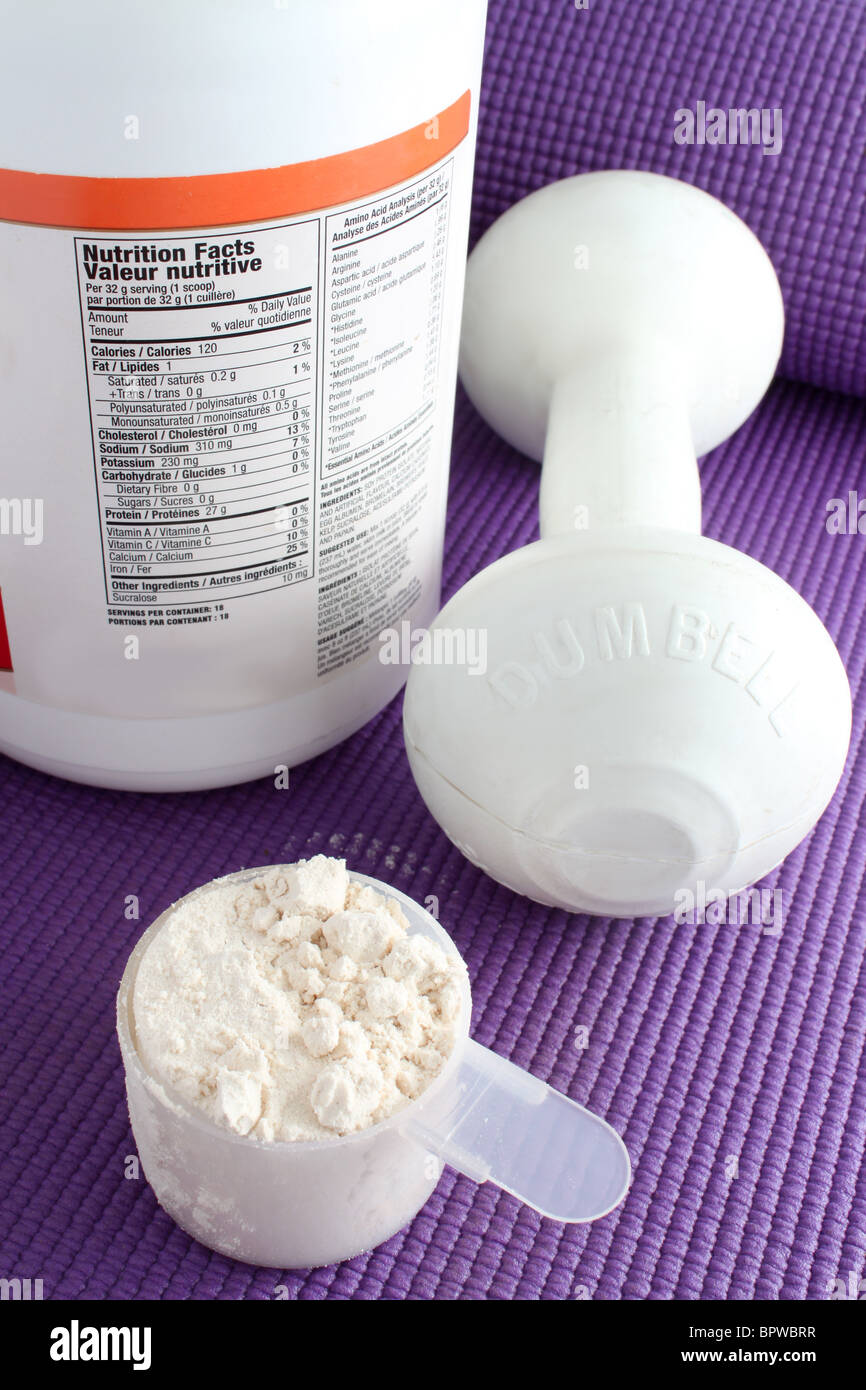 Protein powder hi-res stock photography and images - Alamy