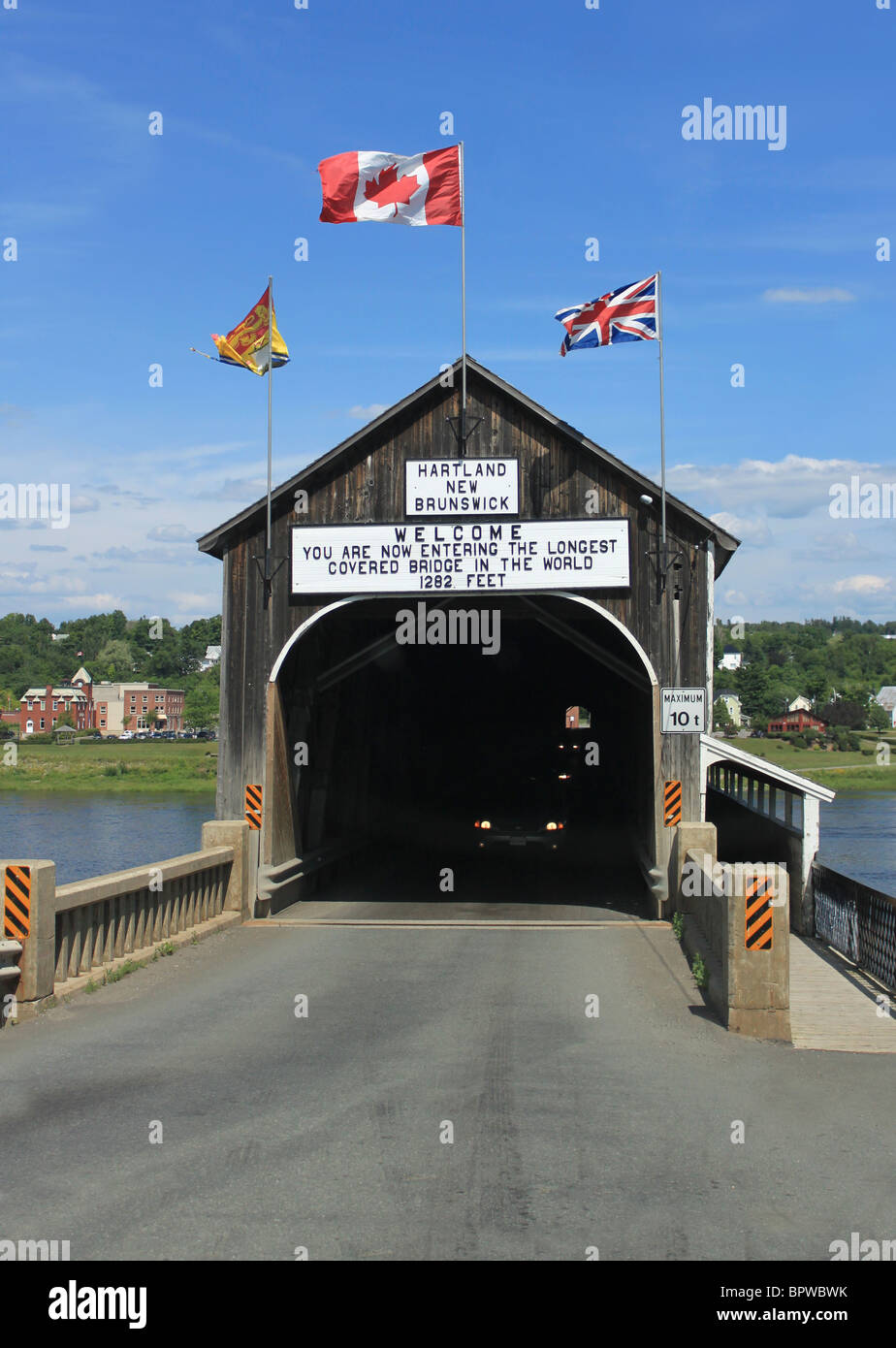 Prints Giclée Black & White Hartland Map Print Map of Hartland New