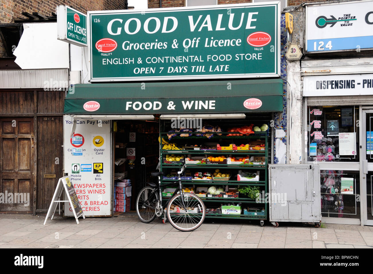 Good Value a local groceries and off licence shop, Holloway Road