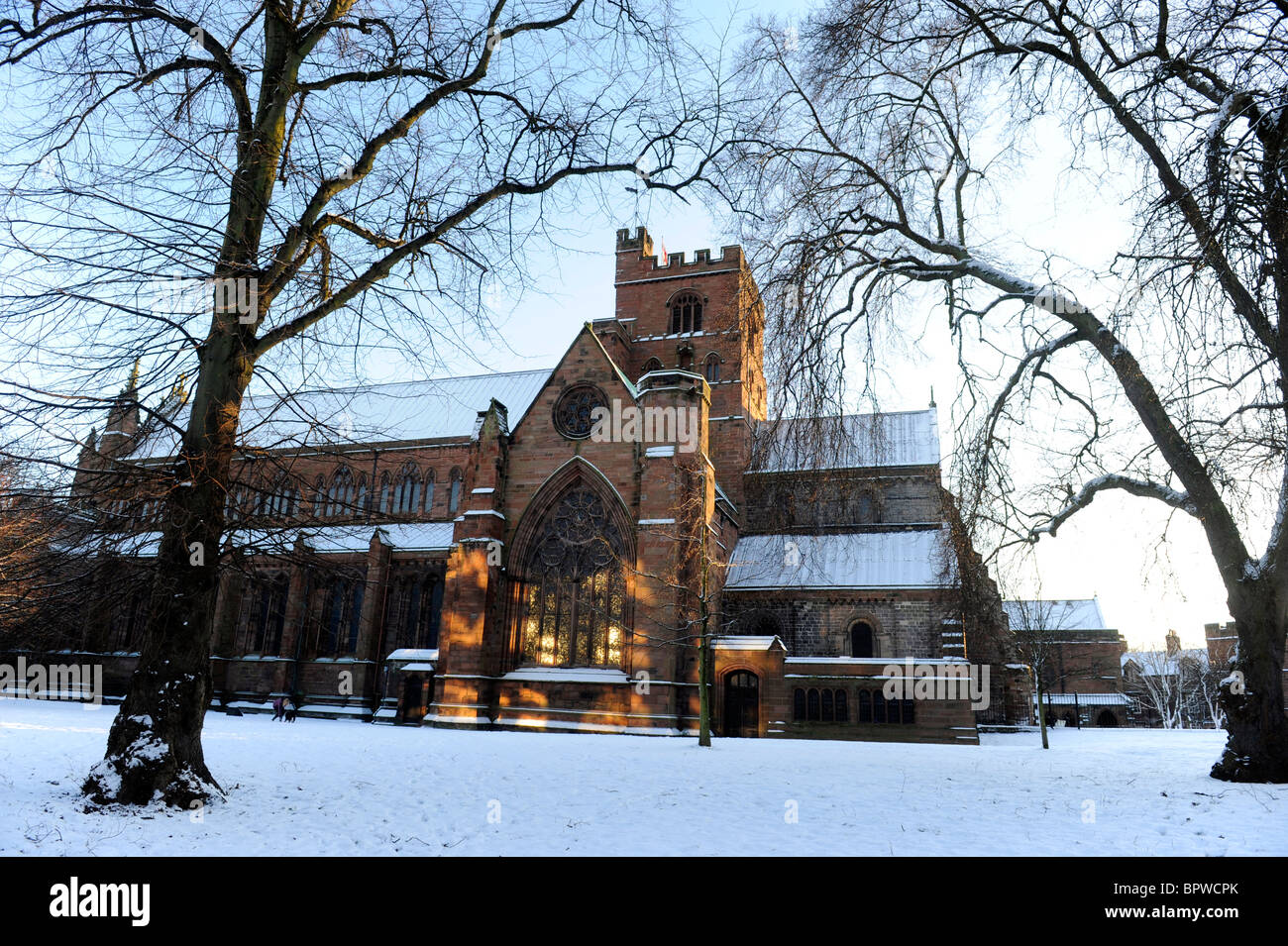 Carlisle cathedral snow hires stock photography and images Alamy