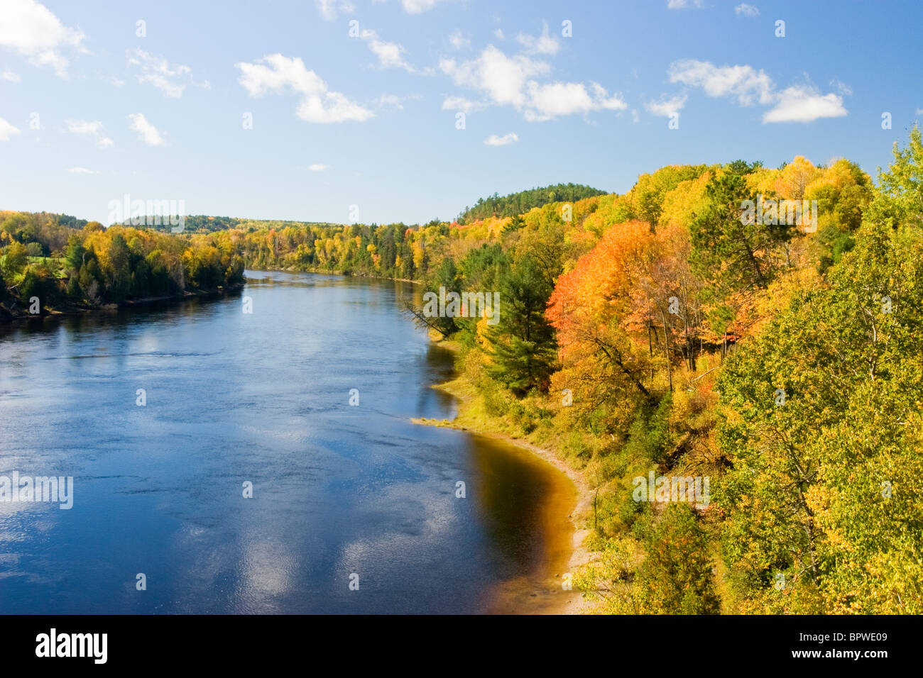 Spanish River at Espanola, Ontario, Canada Stock Photo Alamy