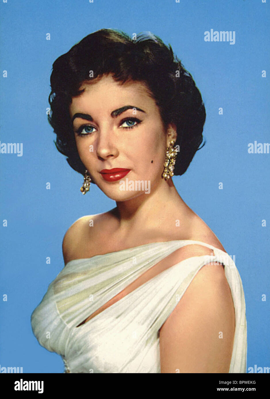 ELIZABETH TAYLOR ACTRESS (1952 Stock Photo - Alamy