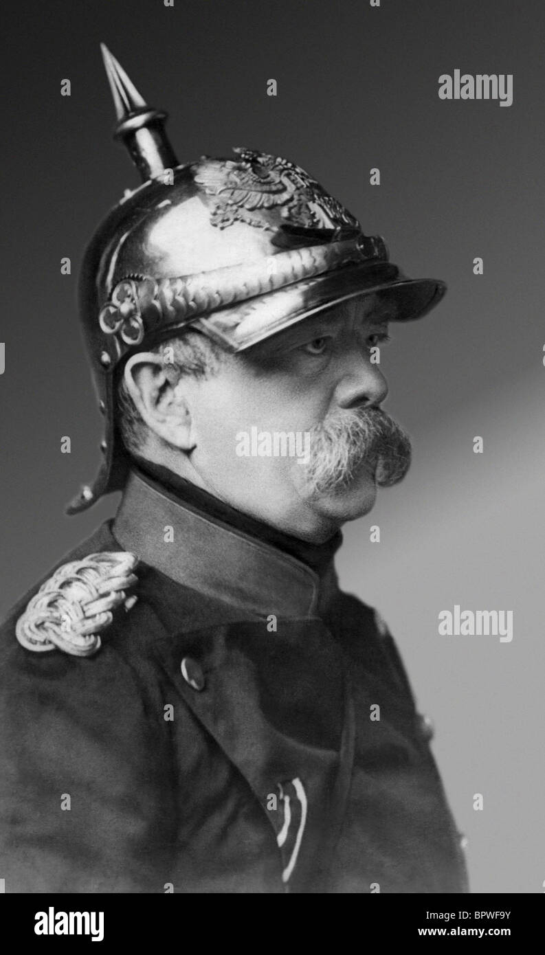 OTTO VON BISMARCK CHANCELLOR OF GERMANY 1870-90 01 May 1875 Stock Photo