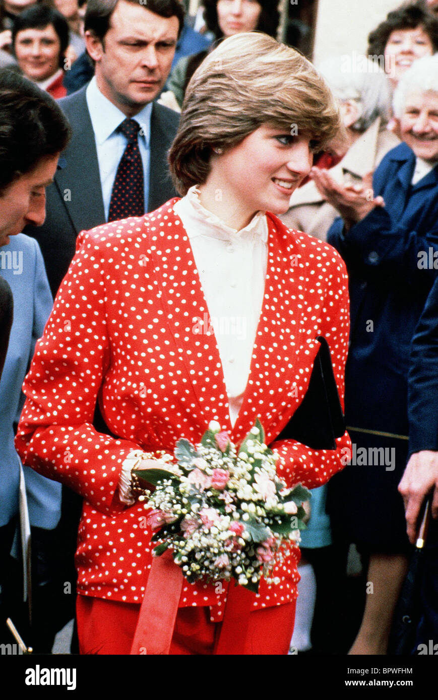 PRINCESS DIANA PRINCESS OF WALES 01 May 1981 Stock Photo, Royalty Free ...