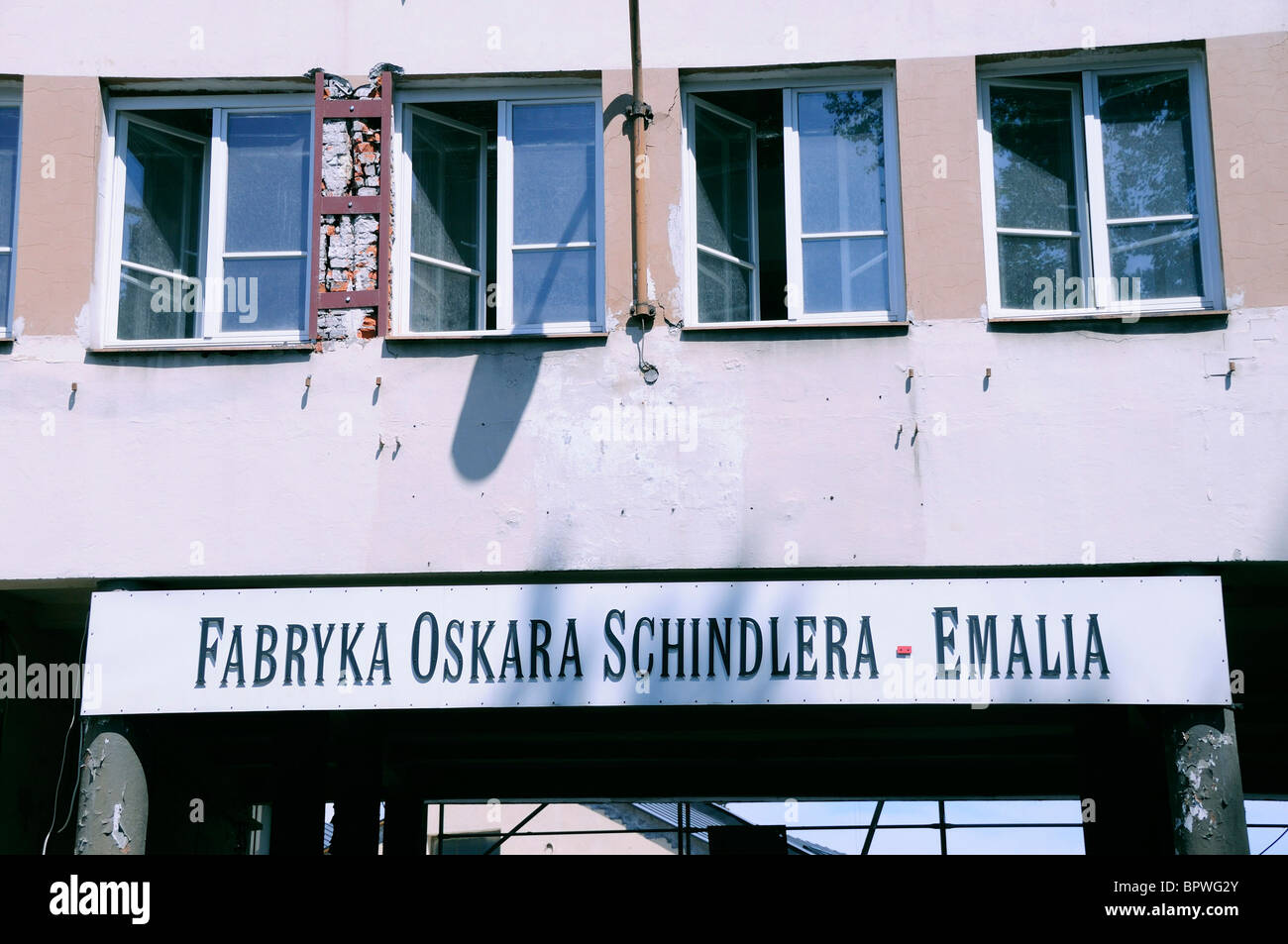 Oscar Schindler's Telpod factory, used for shotting Schindler's List at