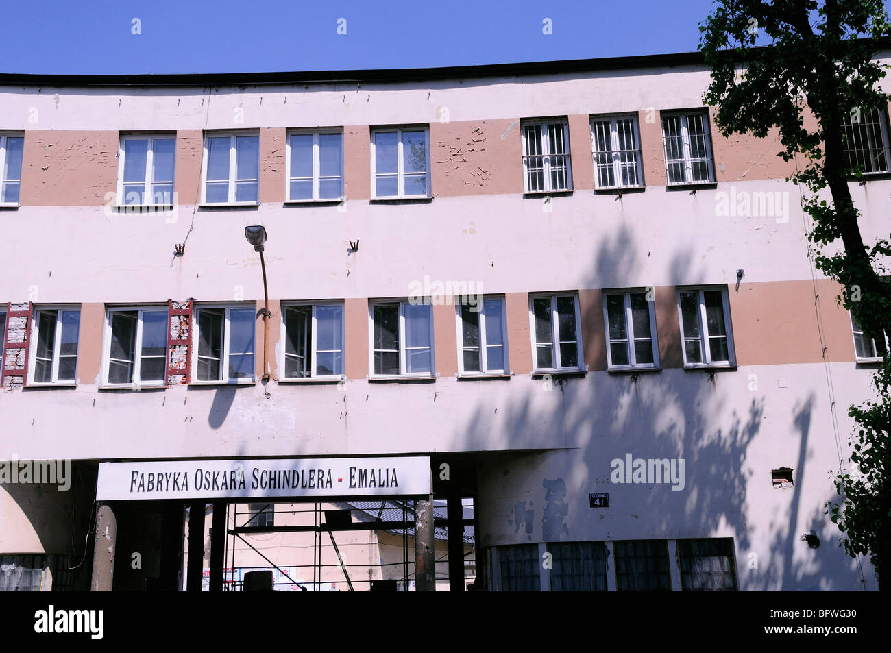Oscar Schindler's Telpod factory, used for shotting Schindler's List at