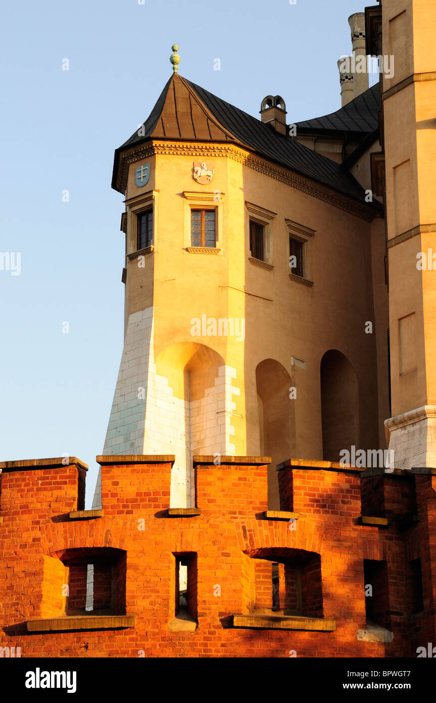 Hens Claw Wing, remnant of the medieval castle, Wawel Castle in Krakow Stock Photo