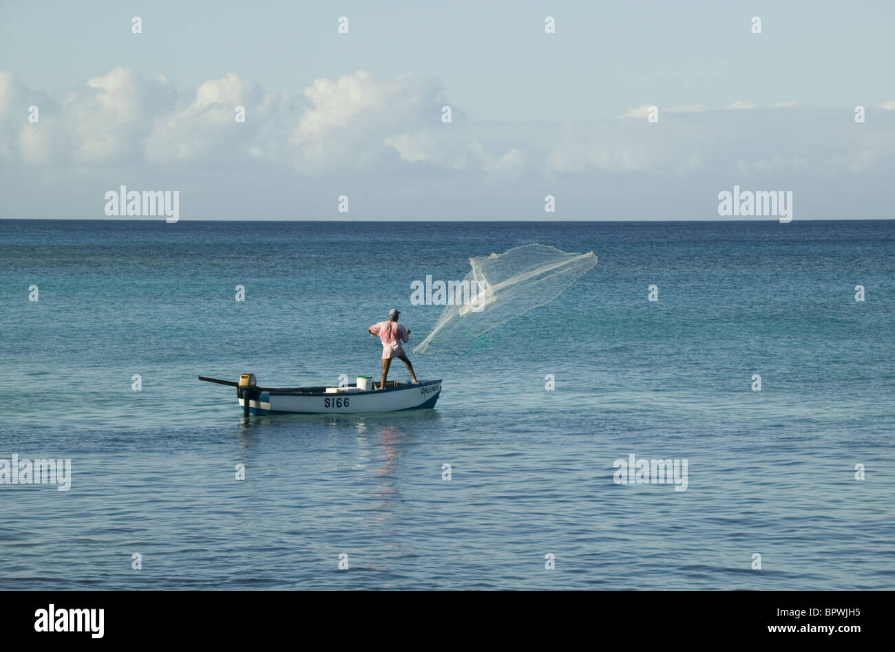 Barbados fisherman boat fishing hi-res stock photography and images - Alamy
