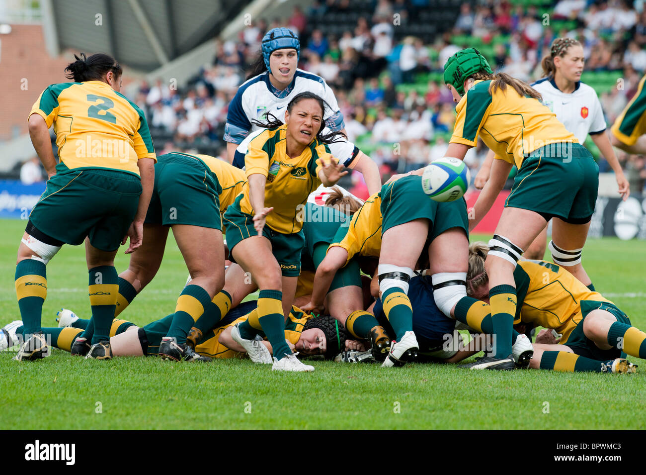 The Runners Up Match Between France And Australia. Ausralia Won 22-8 ...