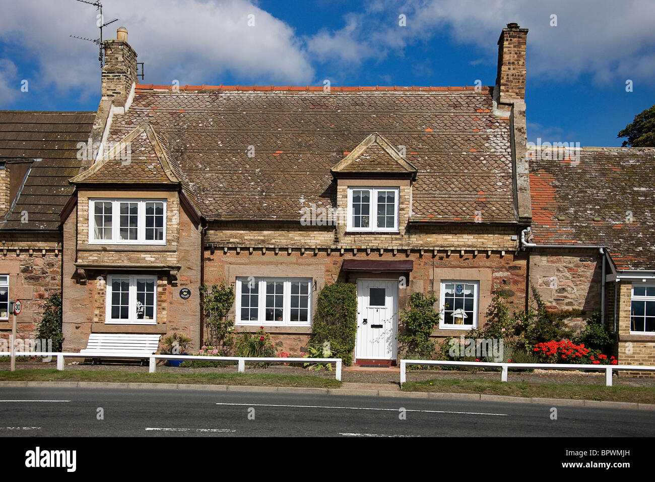 Rose Cottage Foulden Berwickshire Scottish Borders Scotland Uk