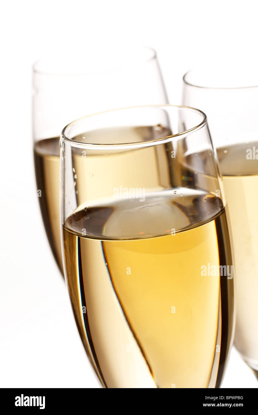 flutes of champagne Stock Photo Alamy