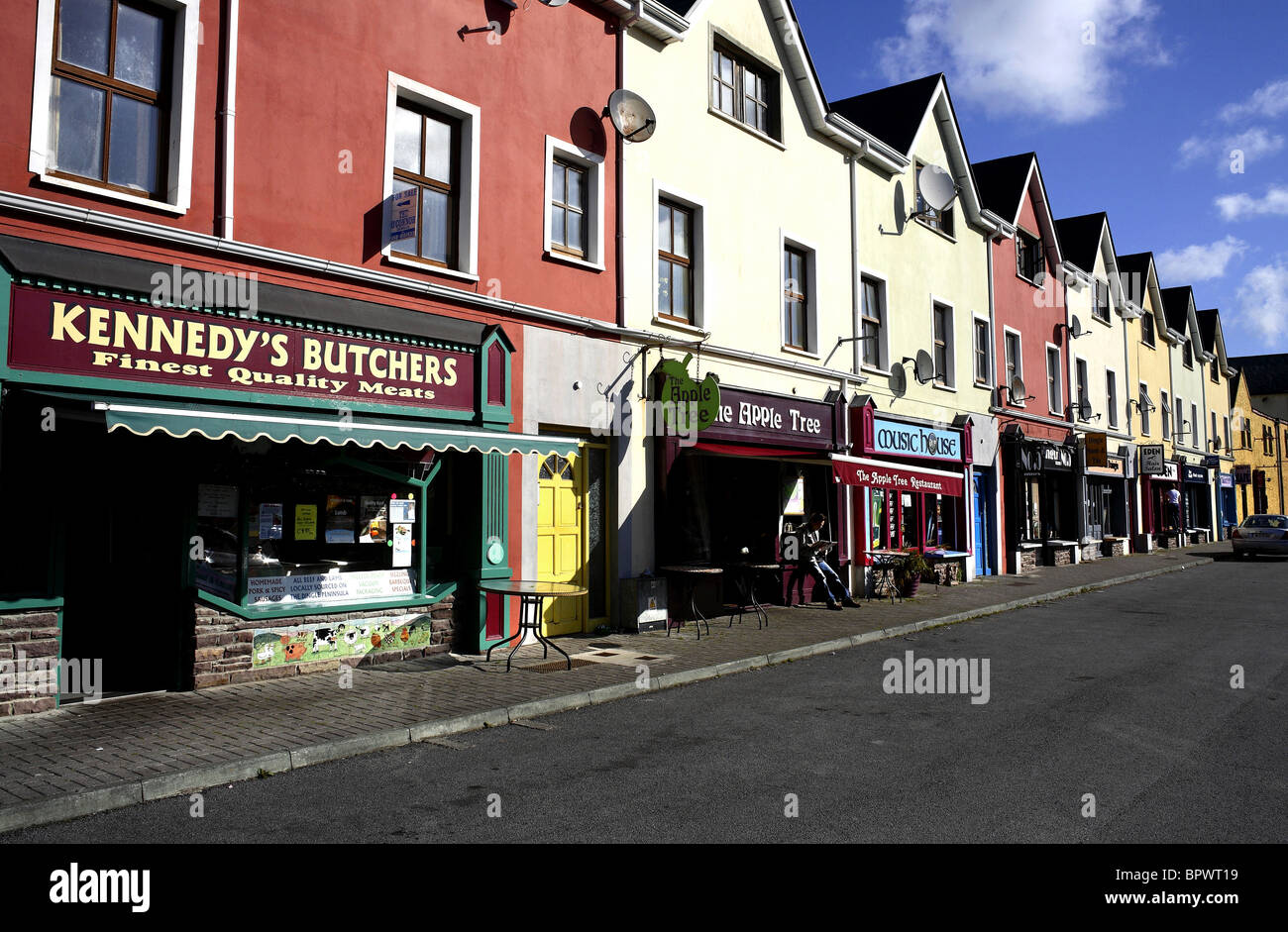 Shop fronts in orchard lane dingle county kerry ireland hires stock photography and images Alamy
