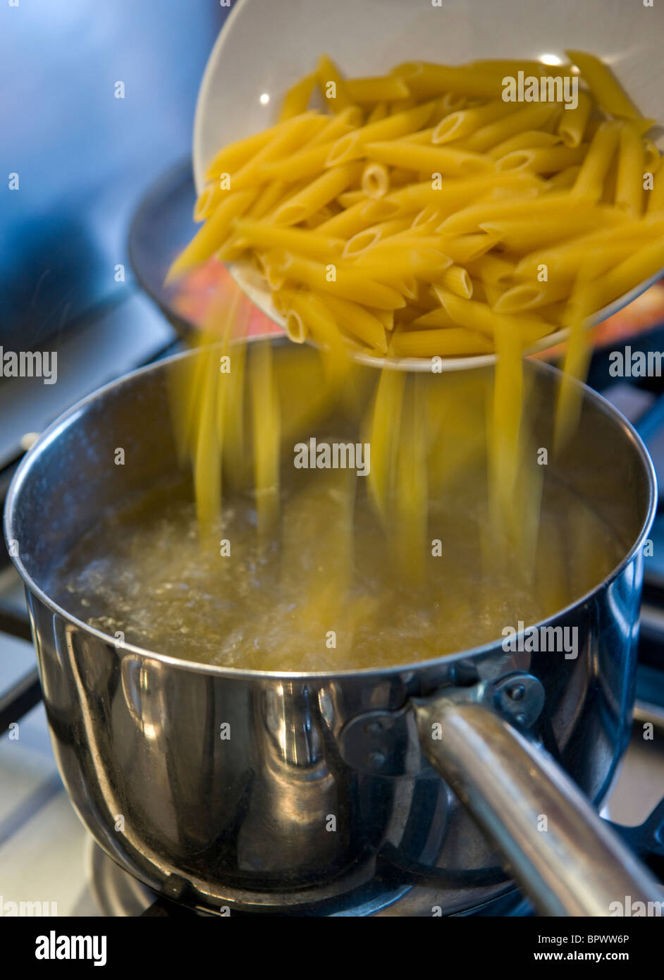 Boiling Pasta High Resolution Stock Photography and Images Alamy