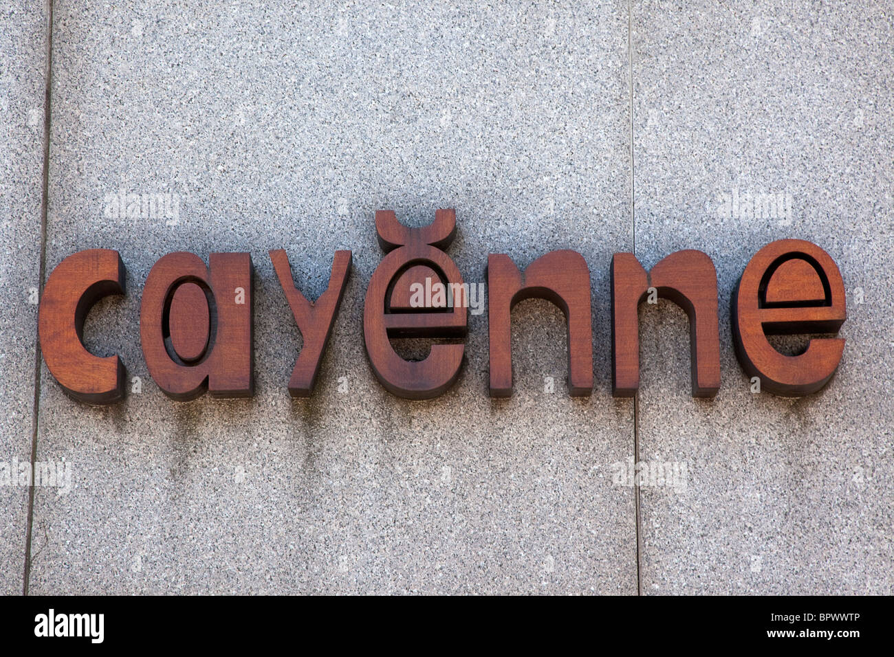 Ireland, North, Belfast, Shaftesbury Square, exterior of Cayenne restaurant owned by celebrity chef Paul Rankin. Stock Photo