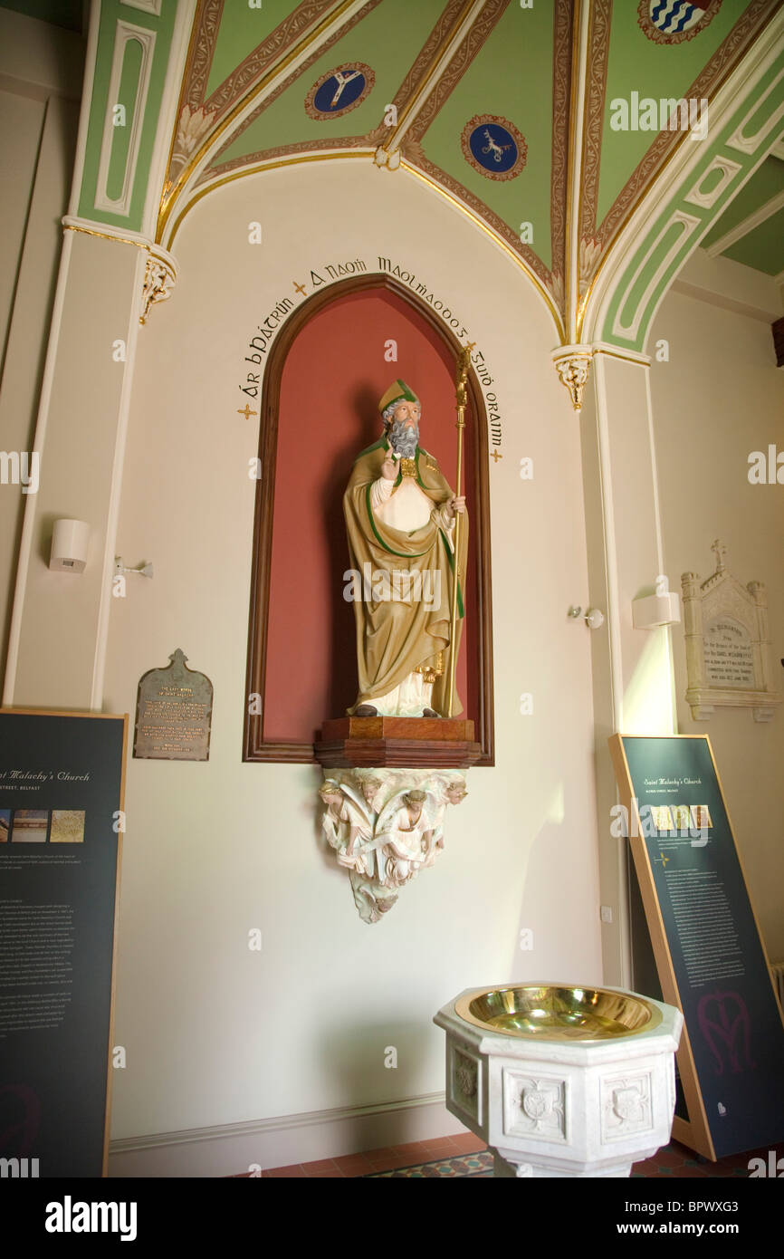Ireland, North, Belfast, Markets Area, St Malachy's Catholic Church interior, restored in 2010. Stock Photo
