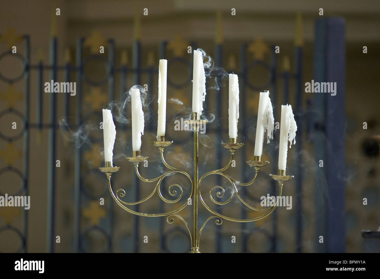 Candelabra candles hires stock photography and images Alamy
