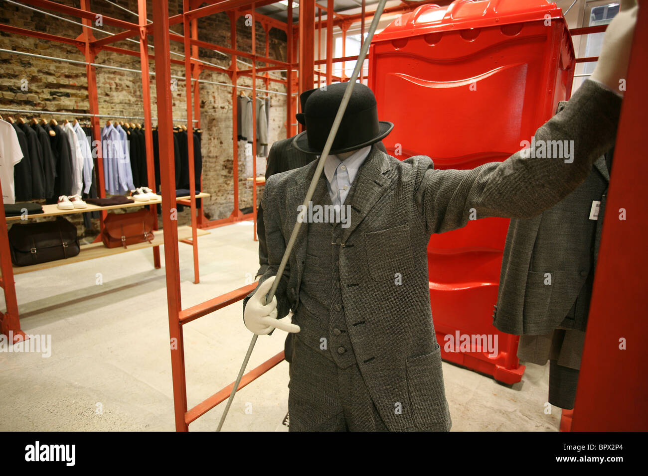 Dover Street Market multilevel fashion retail store created by Rei