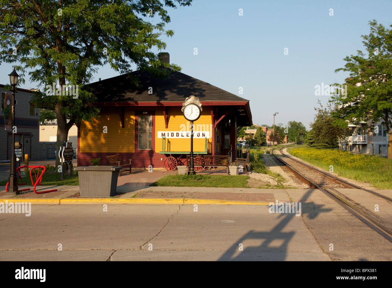Visitor Center, Middleton, Wisconsin Stock Photo Alamy