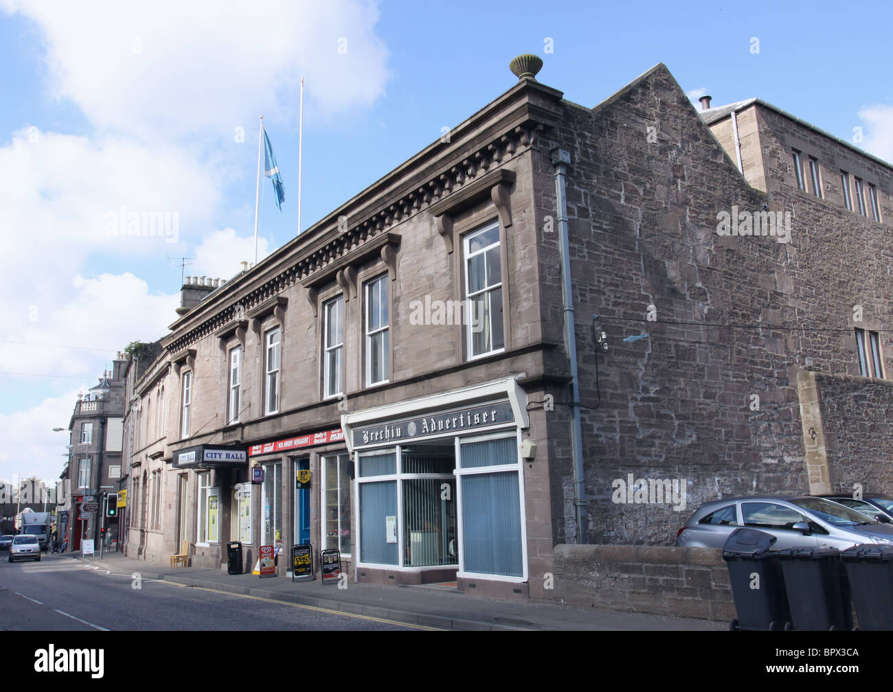 Brechin Advertiser local newspaper office Angus Scotland September 2010