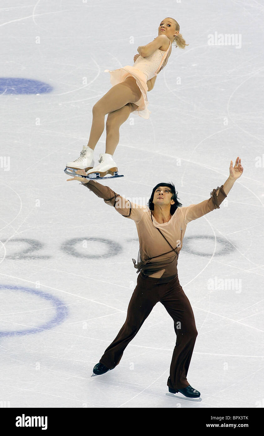 Figure Skating In Pairs High Resolution Stock Photography and Images