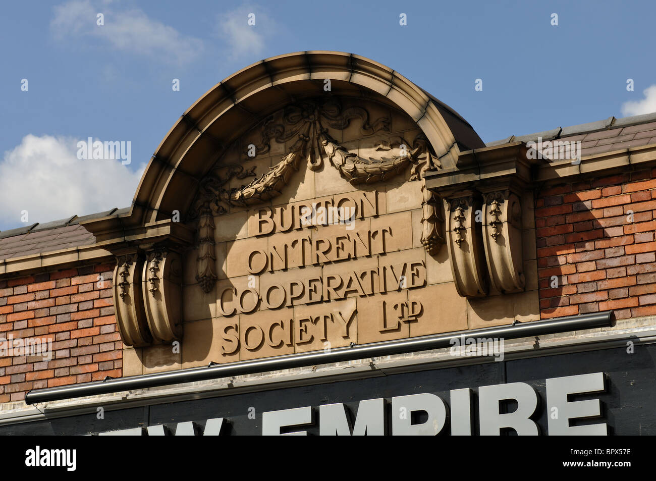 Former Cooperative Society building, Swadlincote, Derbyshire, England