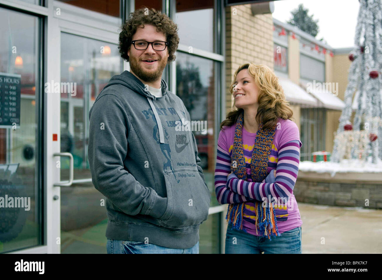 Seth Rogen Elizabeth Banks Zack And Miri Make A Porno 2008 Stock Photo Alamy