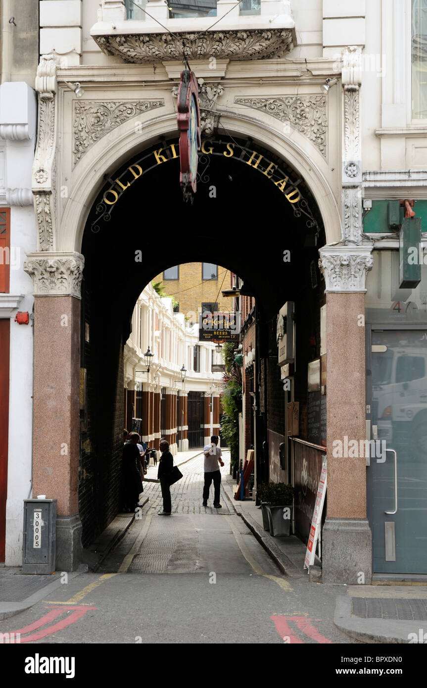 Old Kings Head Yard, London Stock Photo Alamy