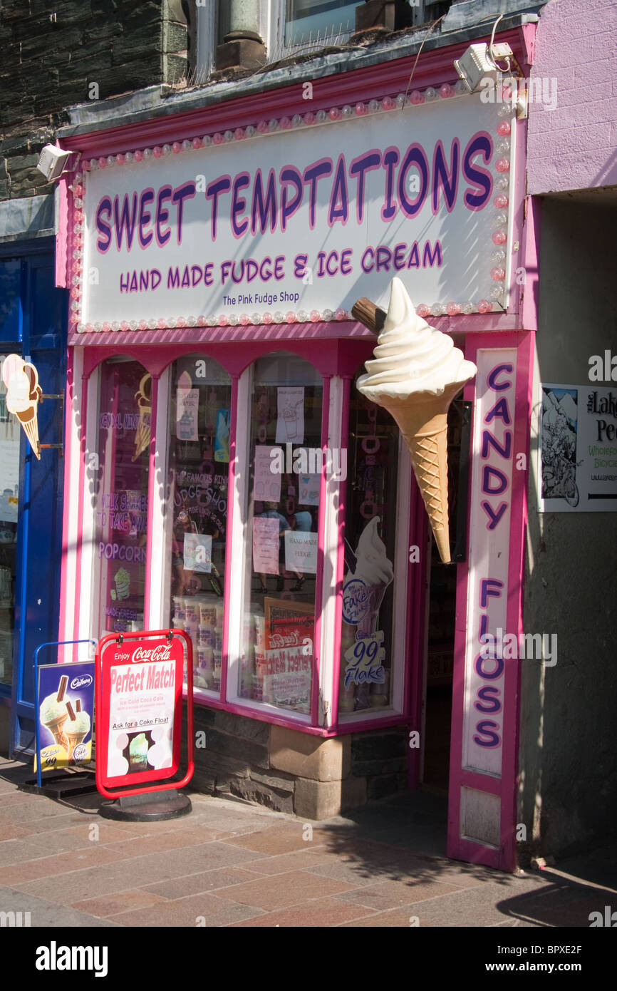 Sweet shop ice cream hi res stock photography and images Alamy