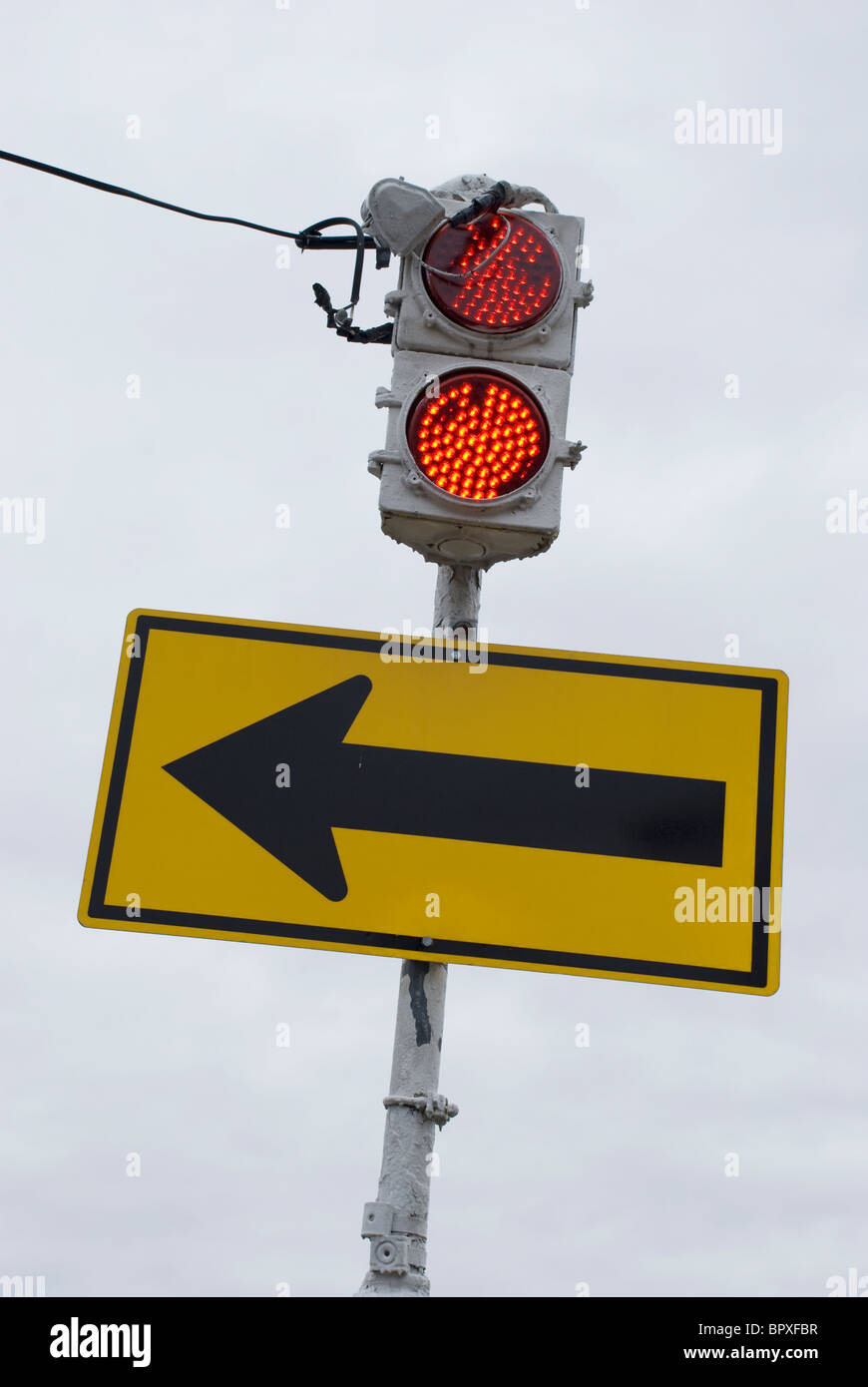Red traffic light arrow hires stock photography and images Alamy