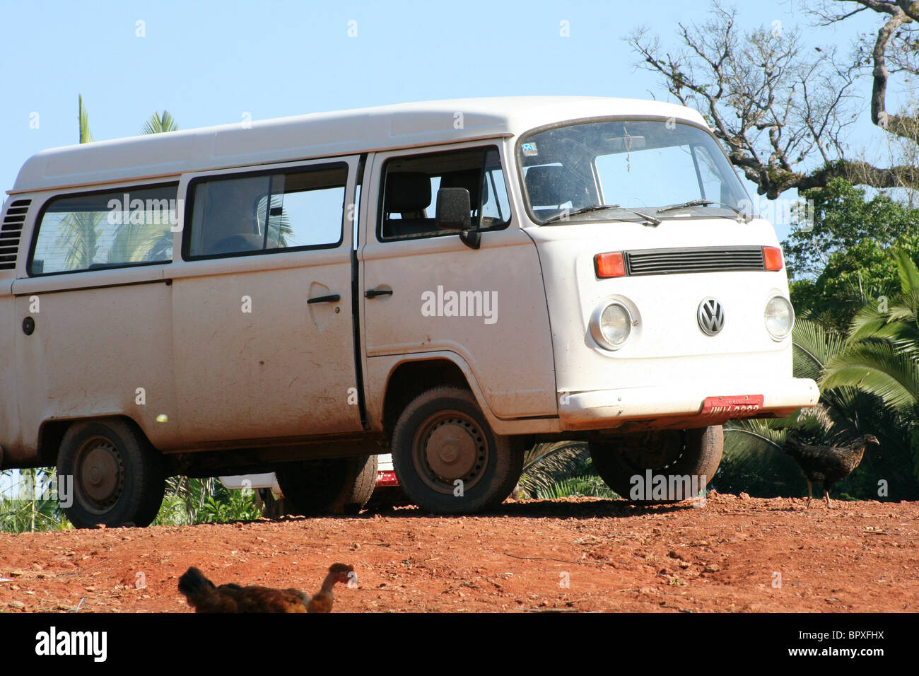 Brazilian four wheel drive VW van, Amazonas Stock Photo - Alamy