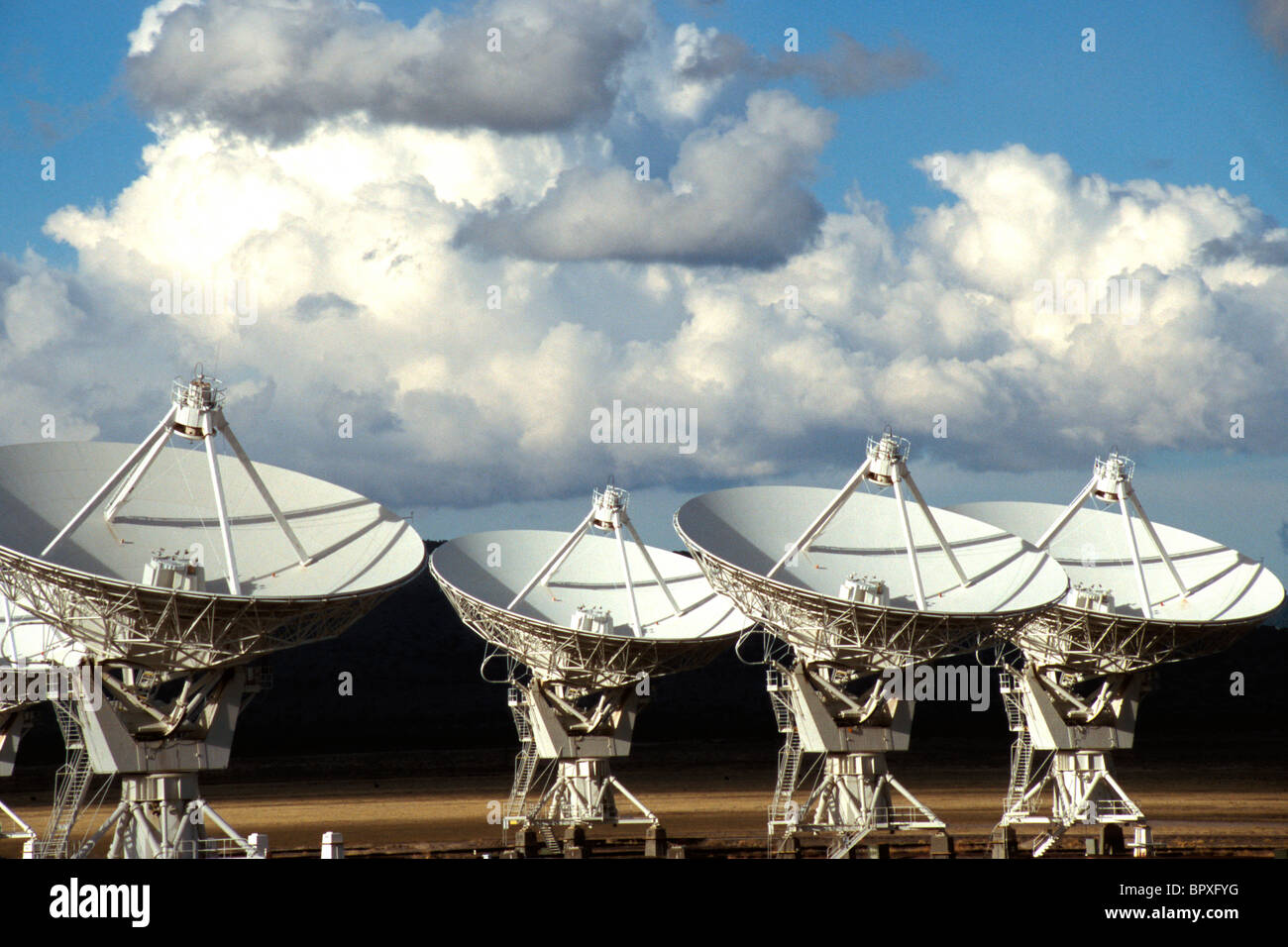 Very Large Array Radio Telescope Stock Photo Alamy